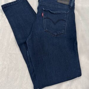 Levi's 711 Skinny Indigo Denim Jeans